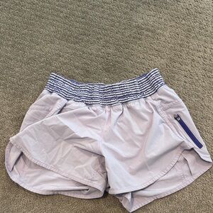 Lululemon Light Purple Athletic Shorts